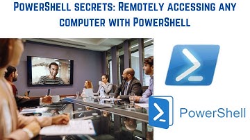 Powershell secrets: Remotely accessing any computer with Powershell | Connect to any PC with PS