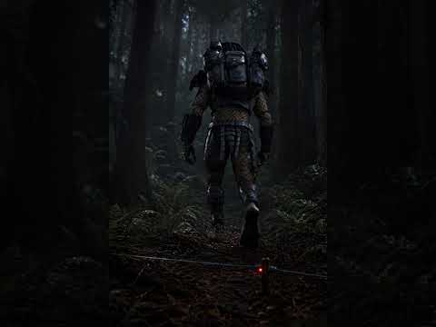 The Predator traps and ambush American Soldiers #thepredator