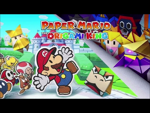 Origami Castle (Thinking) - Paper Mario: The Origami King Music class=