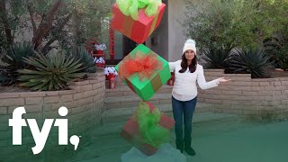 DIY Stacked Gifts Christmas Decoration | Home.Made | FYI