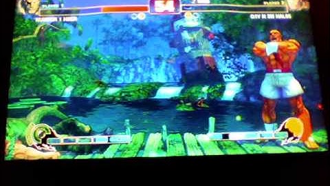 G1V N 3M HAL05 Guile vs BORIQUA 4 EVA Sagat Rematch