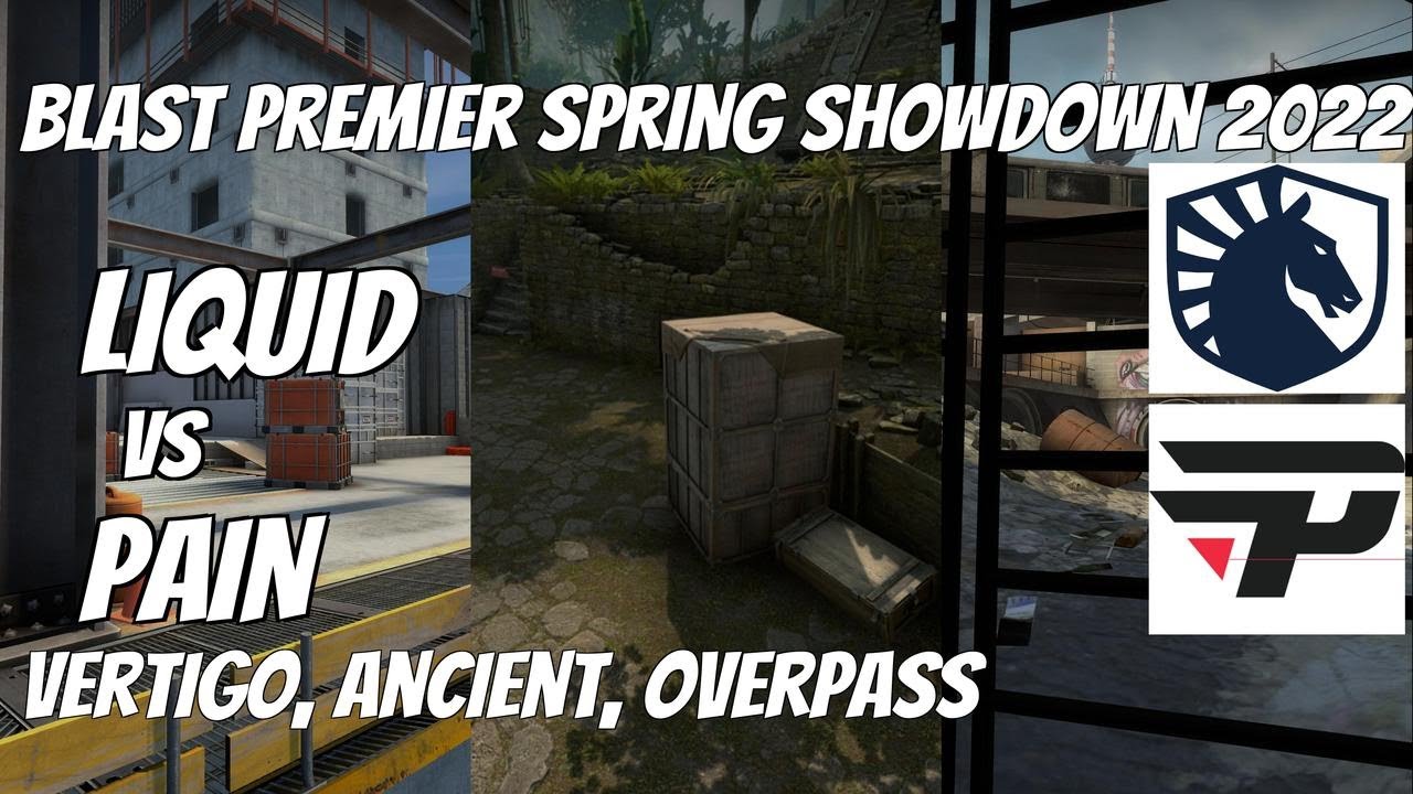 Liquid vs paiN Highlights / quarter-final at BLAST Premier Spring Showdown 2022 North America