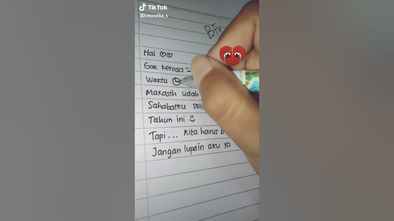 Surat untuk sahabat