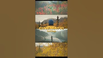 These are basic settings to shoot more cinematic videos. #filmaking #cinematic #sonycamera