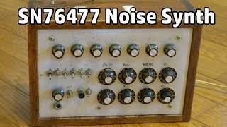SN76477 Noise Synthesizer Performance