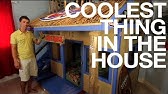 Construction of a triple bunk bed. - YouTube