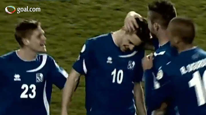 Gylfi Sigurdsson scores 2 great goals agaisnt Slovenia