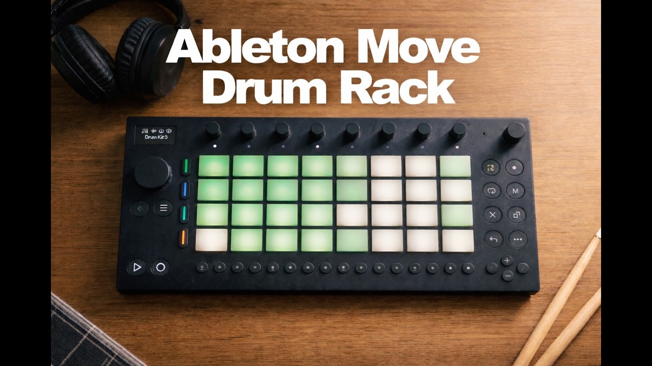Ableton Move Drum Rack Explained (Quick & Simple) - YouTube