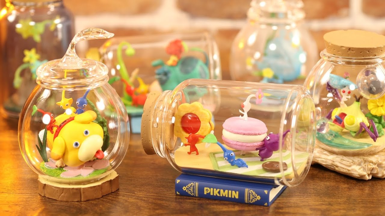 Pikmin Terrarium Collection 2 Assembly ① - YouTube