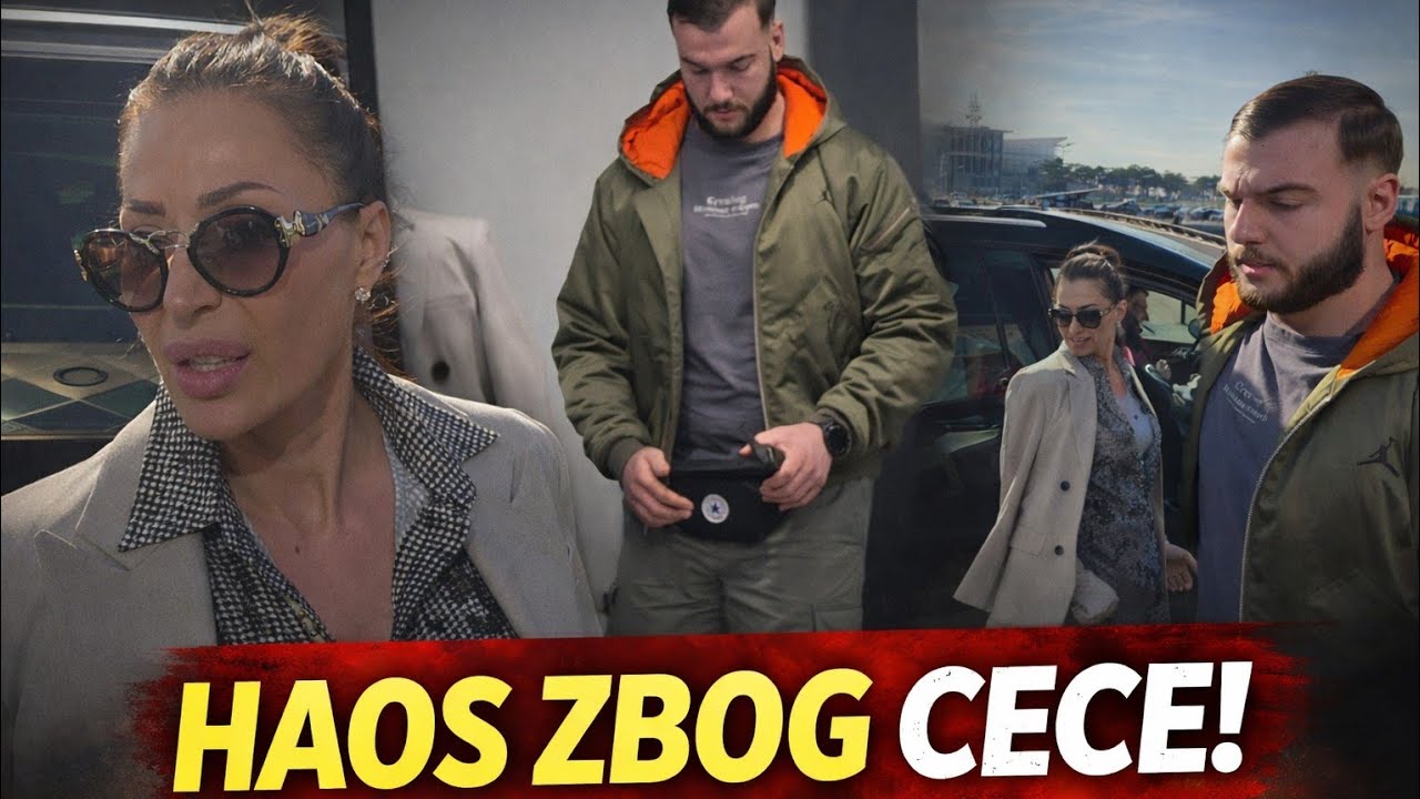 Ceca NAPRAVILA HAOS NA AERODROMU OBEZBEĐENJE REAGOVALO
