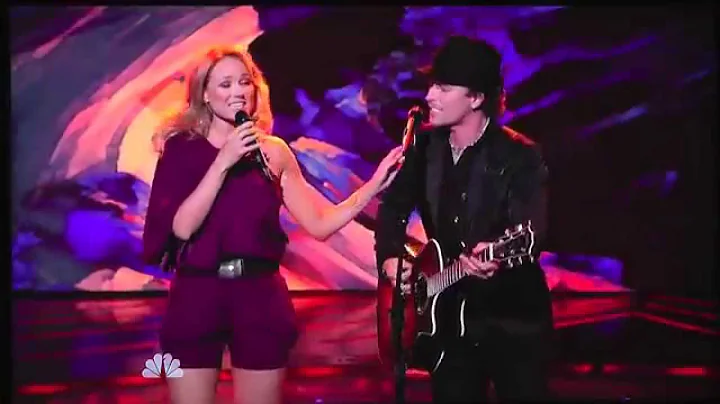 Michael Grimm & Jewel perform "Me and Bobby McGee"...