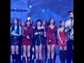 Red Velvet reacting to Idols singing offkey Onstage   Joy removing her ear piece at KBS Gayo