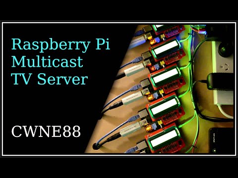 Raspberry Pi Multicast TV server