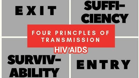 4 prinsip penularan HIV