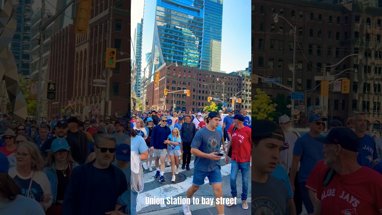 union station to bay streets toronto #canada #toronto #reels #shorts # ...