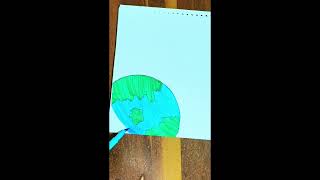 Geography Project File 📚🌍Easy & Beautiful Cover Page Design | Step By Step Tutorial #viral #video
