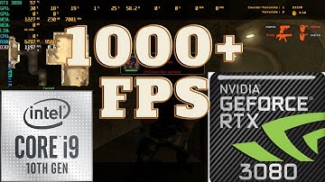 Counter:Strike Source Fps test ::RTX 3080:: ::I9 10TH GEN:: 1000+𝖋𝖕𝖘