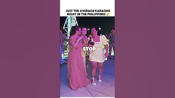 Thumbnail of Karaoke night in the Philippines went viral 😮‍💨😮‍💨 the vocals 🙌🏽 #singing #shorts