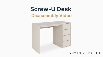 Screw-U Desk - Disassembly Video