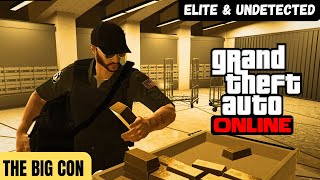 GTA Online | Casino Heist Big Con Gold duo (Elite \& Undetected) Hard mode