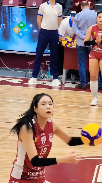 BEST SETTER WARMING UP! #volleyball #leedayeong19 #guedpardoy #pornpun #rapidbucuresti