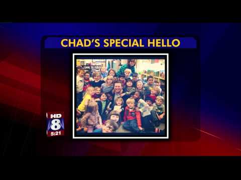 Chad Tucker Visits Walnut Cove Elementary School