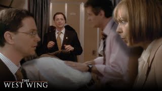 The Press vs. Air Force One | The West Wing