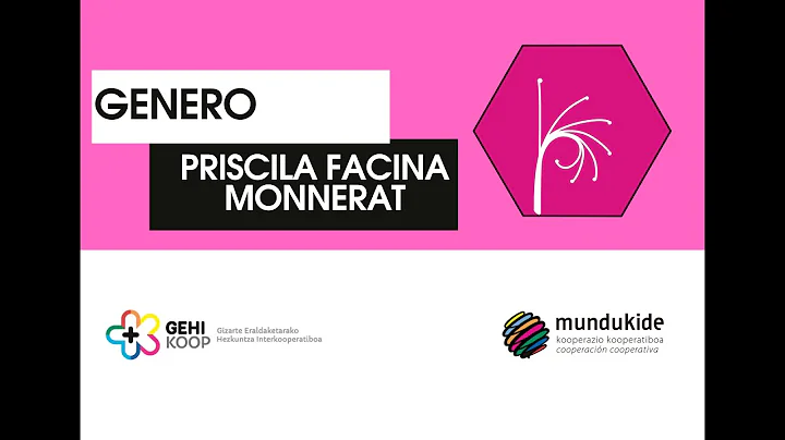 GEHIKOOP. Genero -  Priscila Facina Monnerat