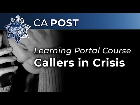 Callers in Crisis: Suicidal Callers Learning Portal Course