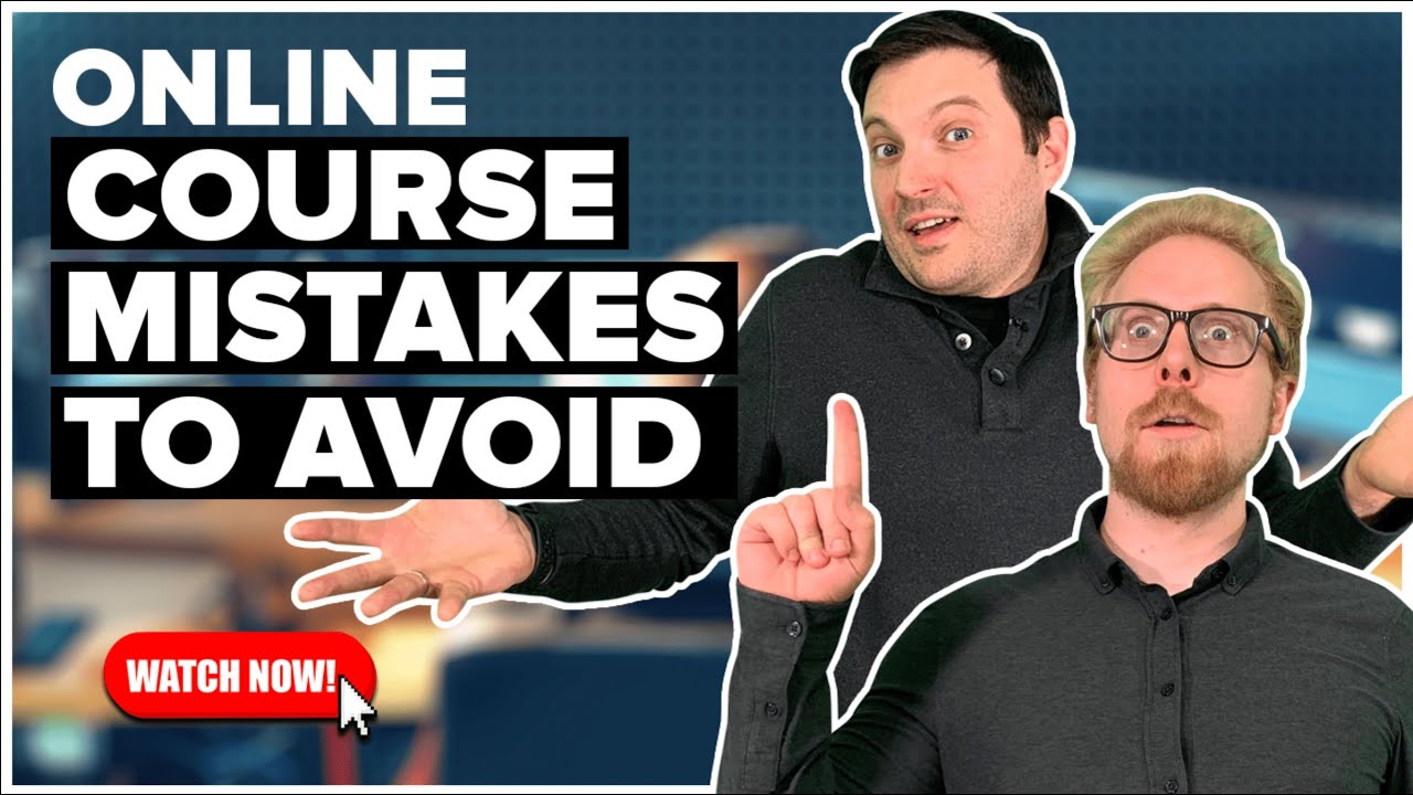 5 Mistakes to Avoid When Creating Online Courses to Sell - YouTube