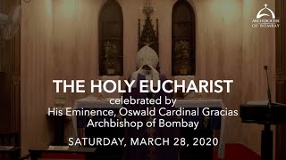The holy eucharist celebrated by his eminence, oswald cardinal
gracias, archbishop of bombay. this video is available for your online
participation in eu...