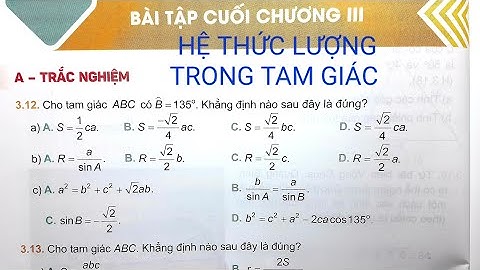 Bài tập hình toán lớp 10 chương 3 năm 2024