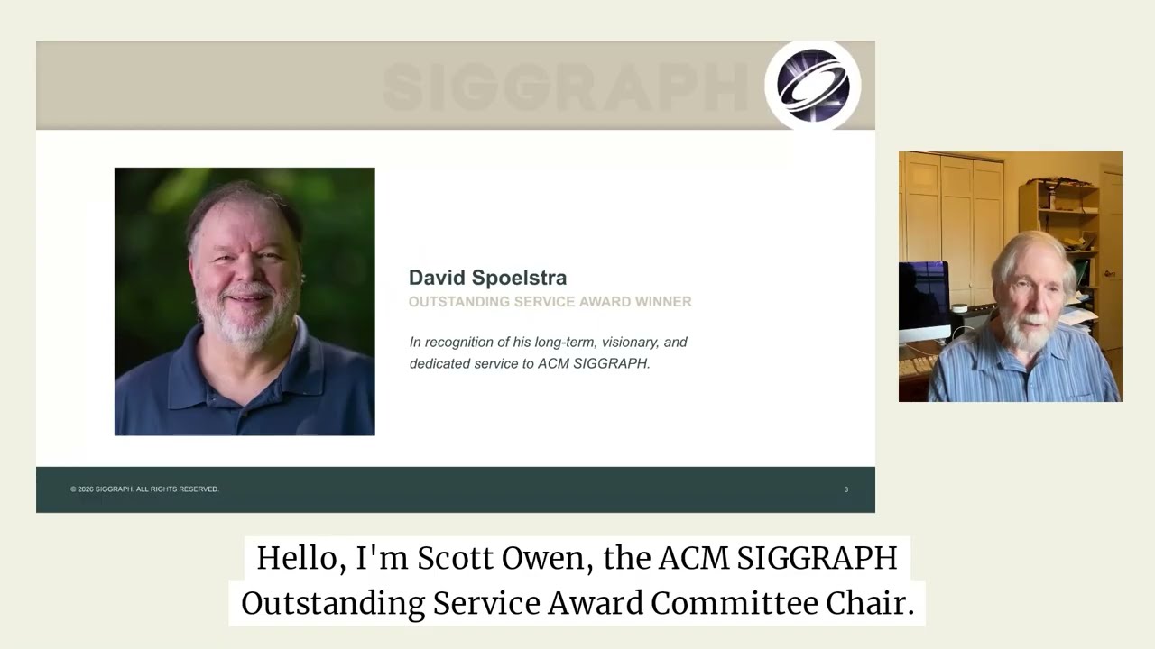 ACM SIGGRAPH Awards 2026: Recognizing Excellence in Computer Graphics