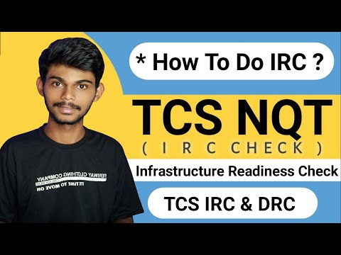 TCS NQT IRC TEST | Infrastrure Readiness Check | What Is TCS Nqt IRC Test | All Details Explained