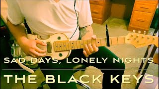 How to play Sad Days, Lonely Nights by The Black Keys on guitar - Delta Kream - fingerstyle lesson