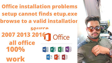 Office 2013 - setup.exe error "the setup cannot find or validate an installation file"