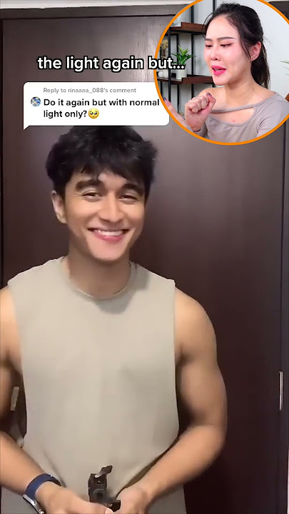 REACTING to his OTHER Infinity Trend 🤤 @davidmatthew_ #shortsfeed