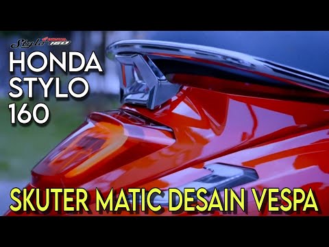 Honda Siap Luncurkan Skuter Matic Retro Terbaru Honda Stylo 160