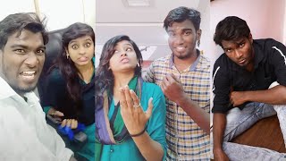Funny Factory Cross Talk Husband Wife Vijay Duke and Bismi Tamil Cinema News Kollywood News
