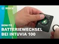 How-to | Batteriewechsel bei Intuvia 100