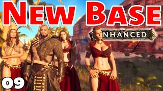NEW Base Reveal! Legendary Weapons Haul from The Dregs | Conan Exiles Enhanced EP 9