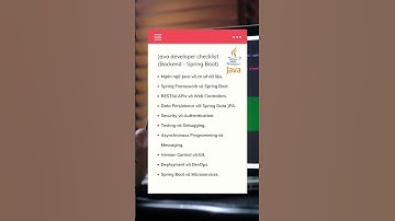 Checklist dành cho Java Spring Boot, lưu lại để dành nha cả nhà