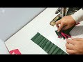 New Pintex Trouser Design Cutting and Stitchign | Trouser Design with Lace