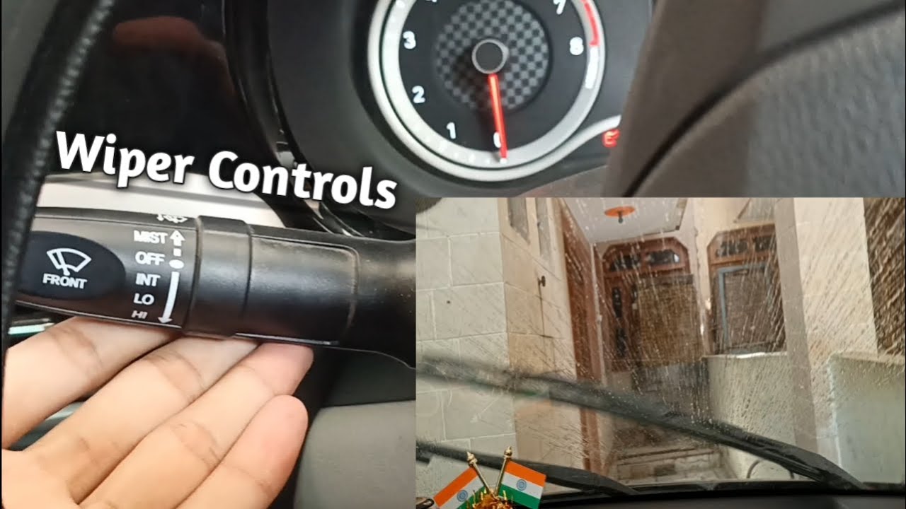 Grand i10 Nios Wiper and Washer Controls Tutorial in Hindi | Nikit Sharma
