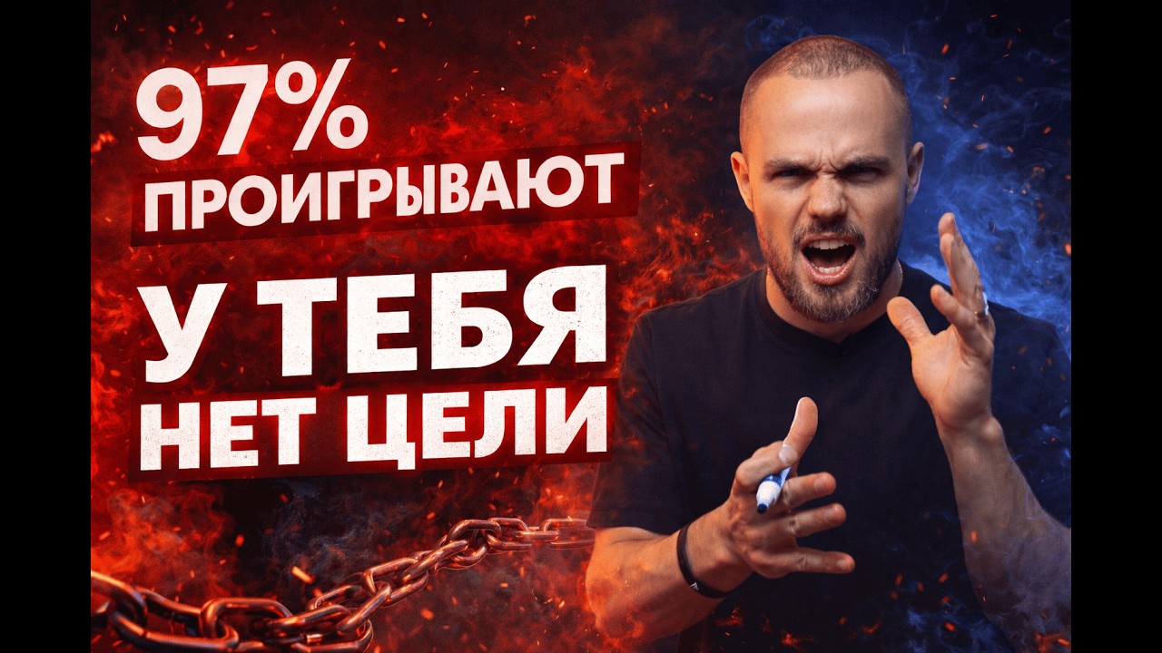 Без цели ты никто. Вот почему 97% проигрывают