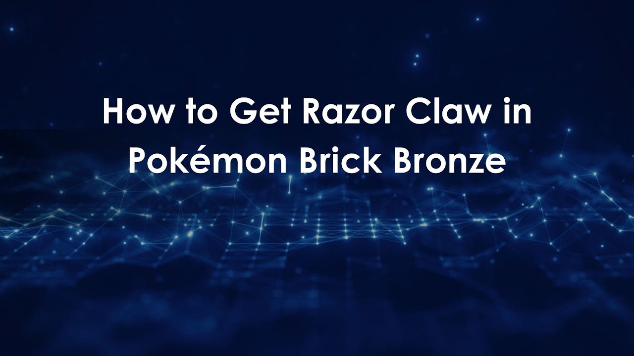 How to Get Razor Claw in Pokémon Brick Bronze - YouTube