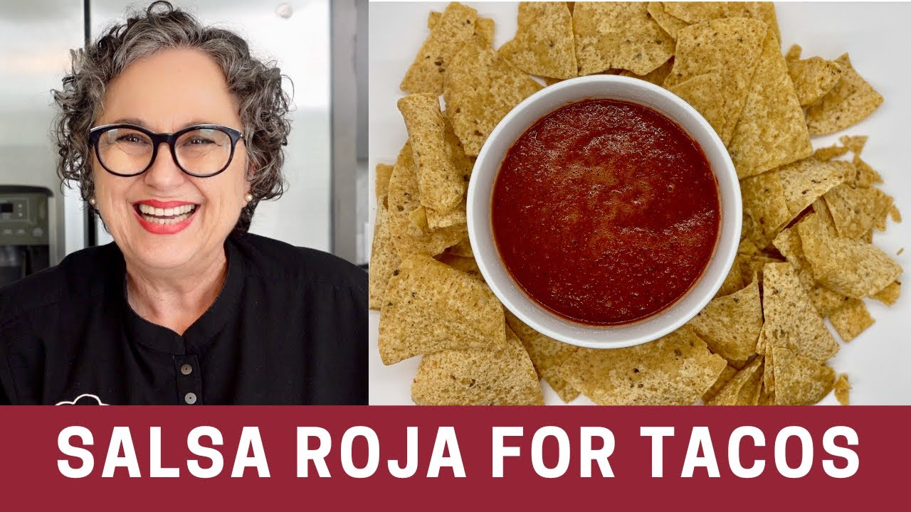 How to Make a Spicy Red Salsa (Roja) for Tacos & Chips The Frugal