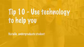 University advice - understand how technology can help you
