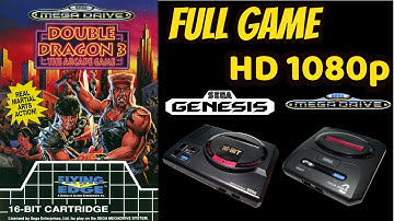 Double Dragon 3: The Rosetta Stone (SEGA GENESIS/MEGA DRIVE) Longplay NO COMMENTARY HD 1080p