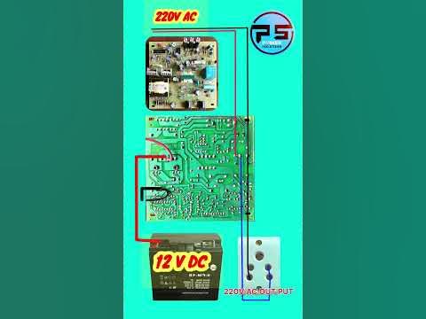 45 watt CFL inverter circuit board wiring diagram - YouTube